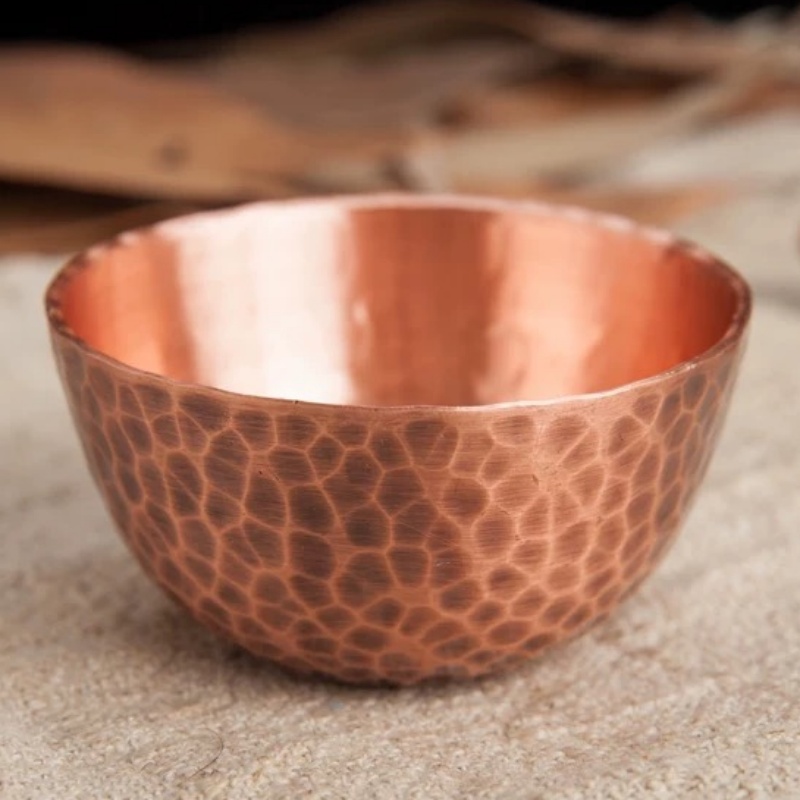 Mule Copper Mug - 刻印入り手作り純銅ミニビールウォッカマグ 厚みのあるウォーターマグ モスクワミュール 50ml ティーカップ リキュール