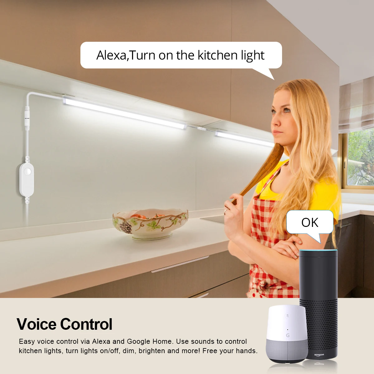 スマートZigbee LEDランプ キャビネット下ライトバー - Home Bar And Cabinet のレビューと価格