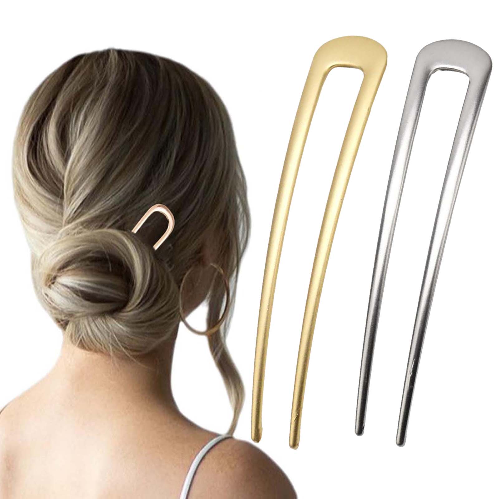 フランス製U字型ヘアピン ヴィンテージメタルヘアフォークステ - Home Barber のレビューと価格