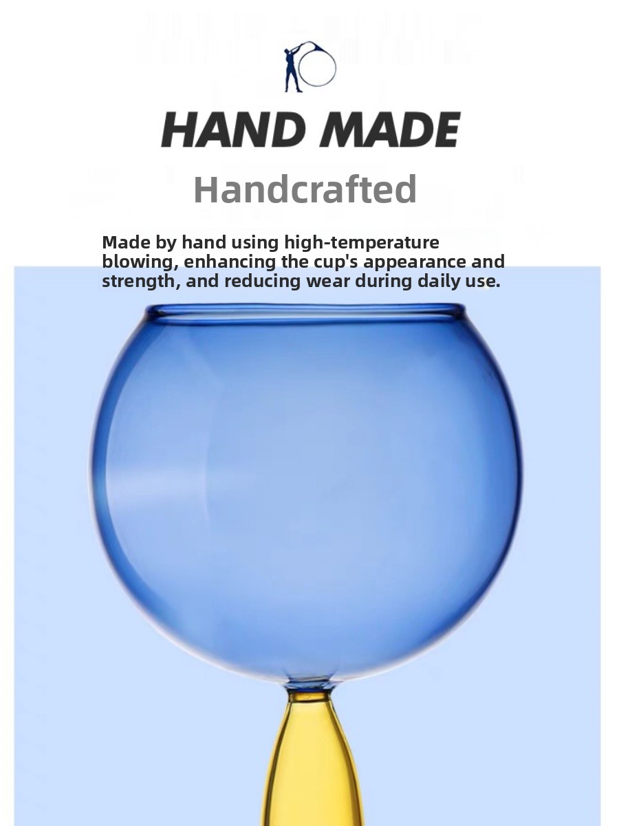 カリュールハイボールワイングラス赤と白の色の衝突ボルドーレッ - Highball Glass Set のレビューと価格