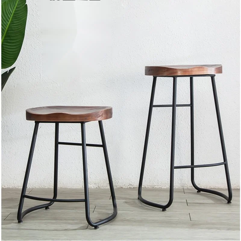 シンプルモダンなアイアンバーチェア、高脚カウンタースツール、 - Home Bar Seating のレビューと価格