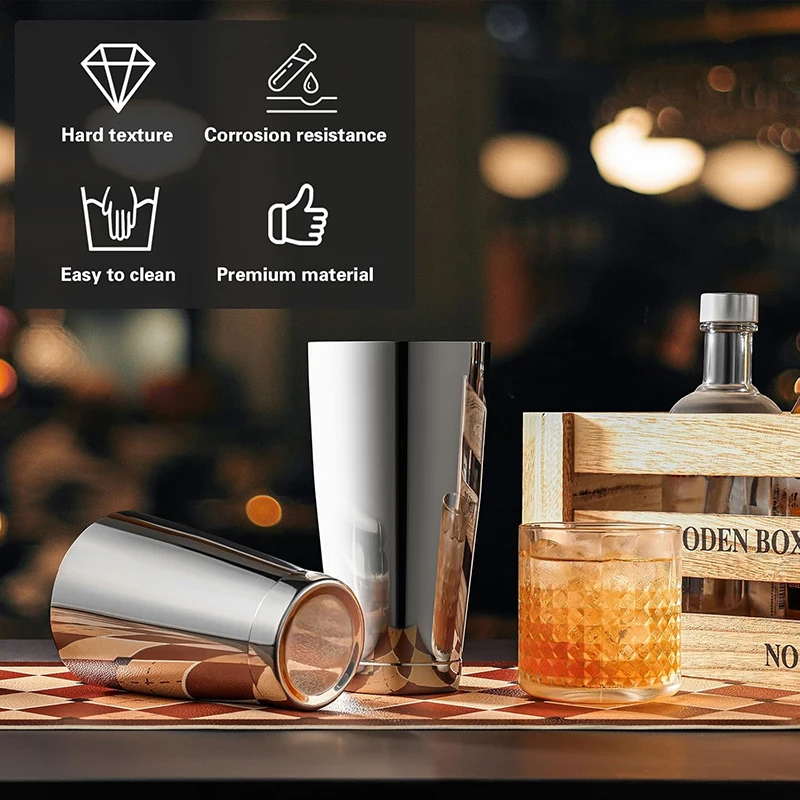 ボストンカクテルシェーカーセット 18オンス＆28オンス ス - Boston Shaker Set のレビューと価格