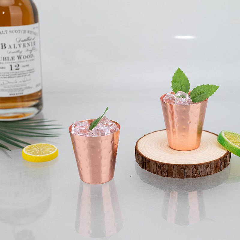 3個セット 新品 60ml 100%銅製カップ ミニ純銅 モ - Mule Copper Mug のレビューと価格