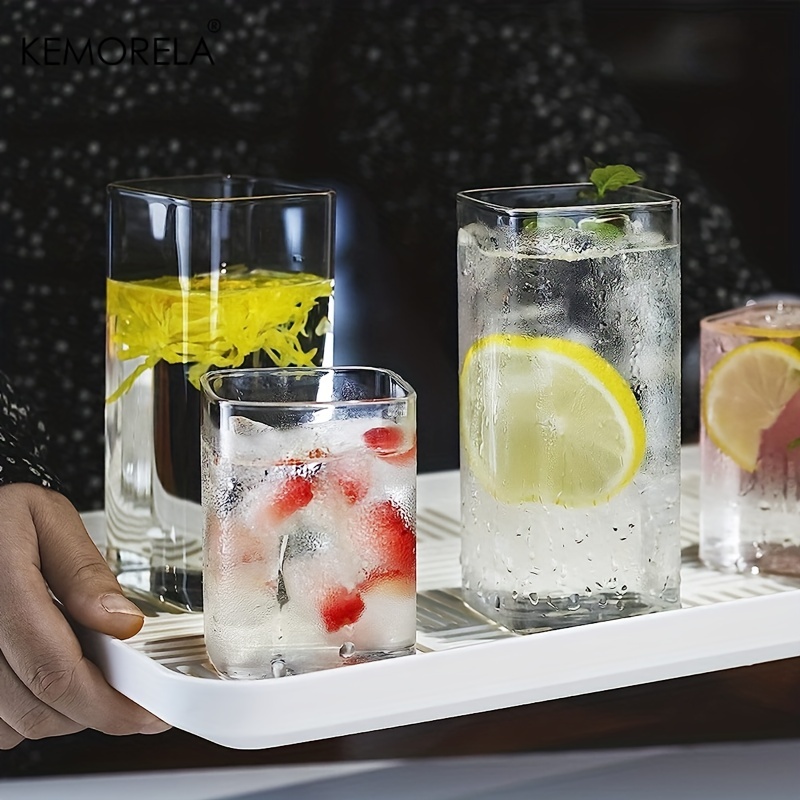 超スリムなガラスカップ,飲用ドリンク,ドリンク,カクテル用の - Highball Glass Set のレビューと価格
