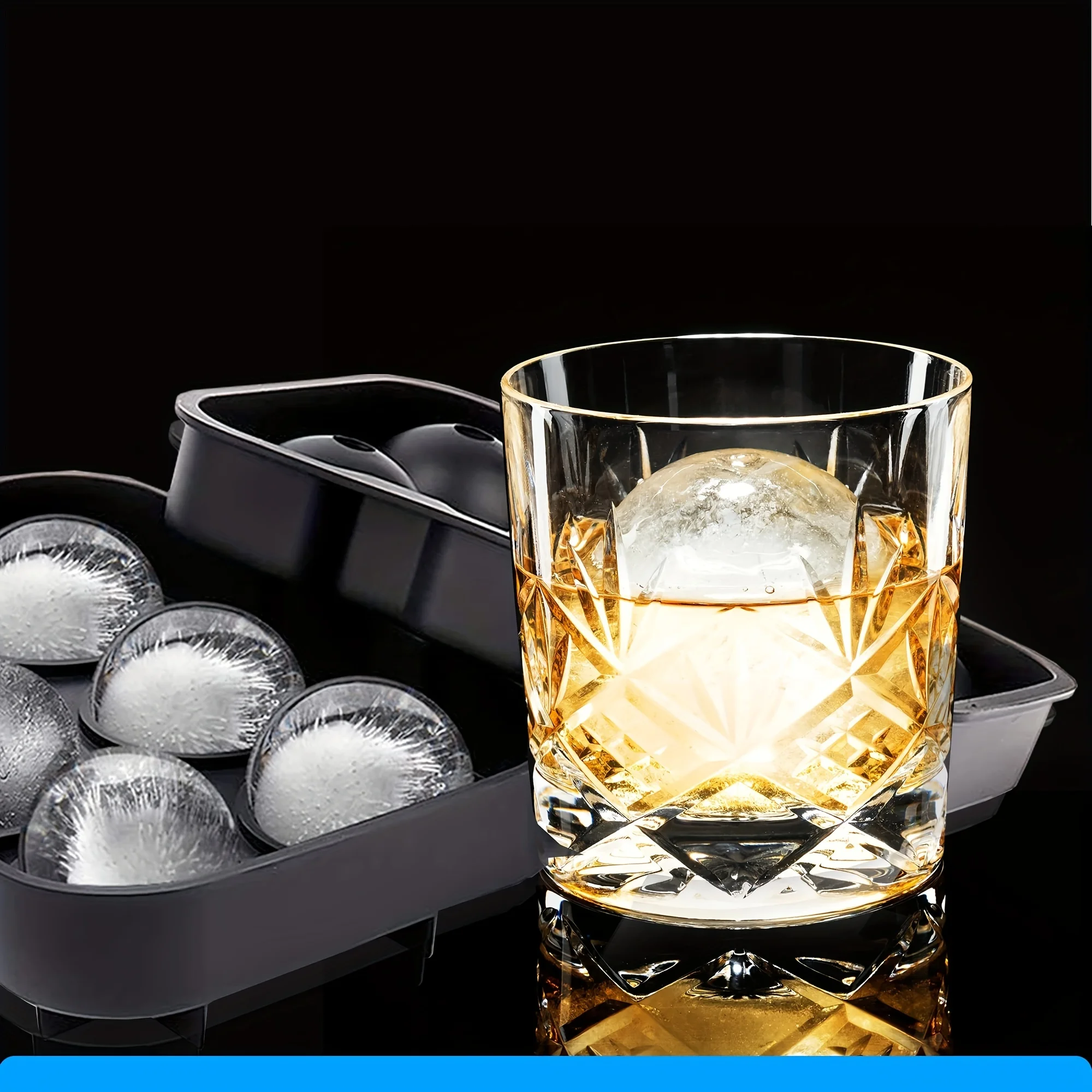 大きな3Dローズアイスキューブモールド,正方形の丸いシミュレ - Ice Mold Sphere のレビューと価格