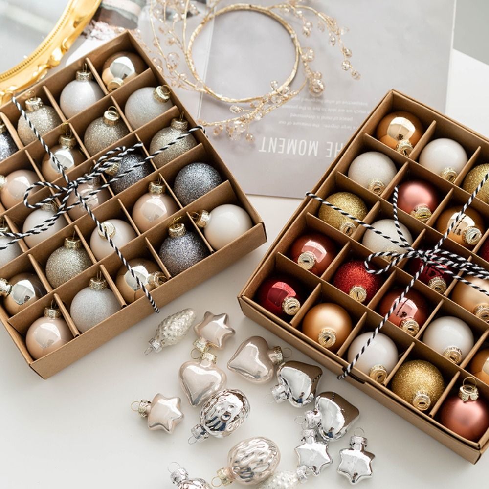 25個入り 耐久性のあるガラス製クリスマスボールセット ピン - Highball Glass Set のレビューと価格