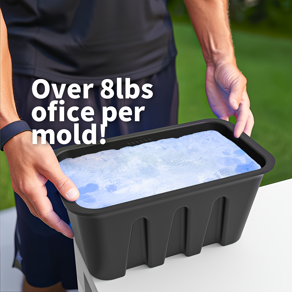 ふた付きの特大シリコンボックス,食器洗い機用,8ポンド,キッ - Ice Mold Sphere のレビューと価格