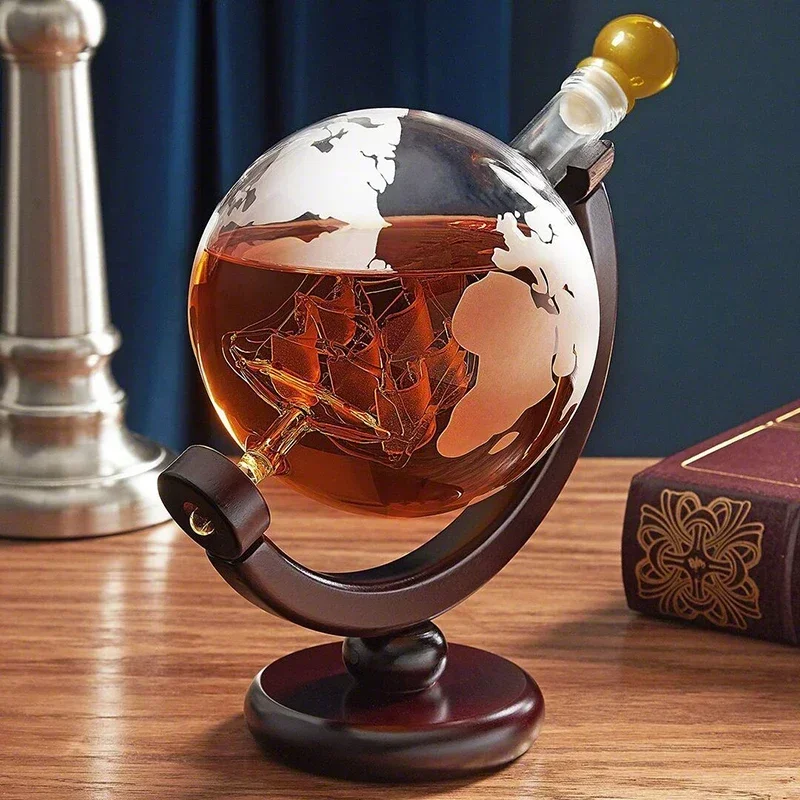 クリエイティブグローブデカンタセット、鉛フリーカラフェ、精巧 - Decanter Globe Set のレビューと価格