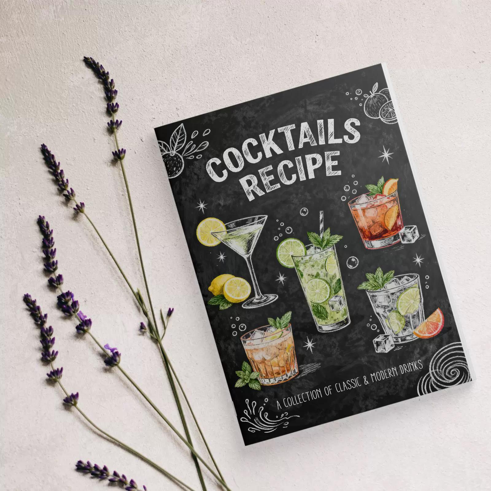 古典的で現代的なカクテルレシピブック、初心者向けのドリンク作 - Cocktail Recipe Book のレビューと価格