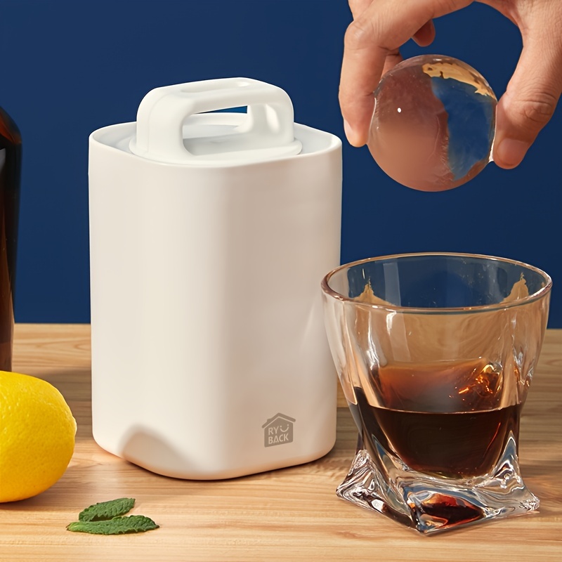 製氷皿、透明な大型シングルアイスボール、ウイスキーアイスボー - Ice Mold Sphere のレビューと価格