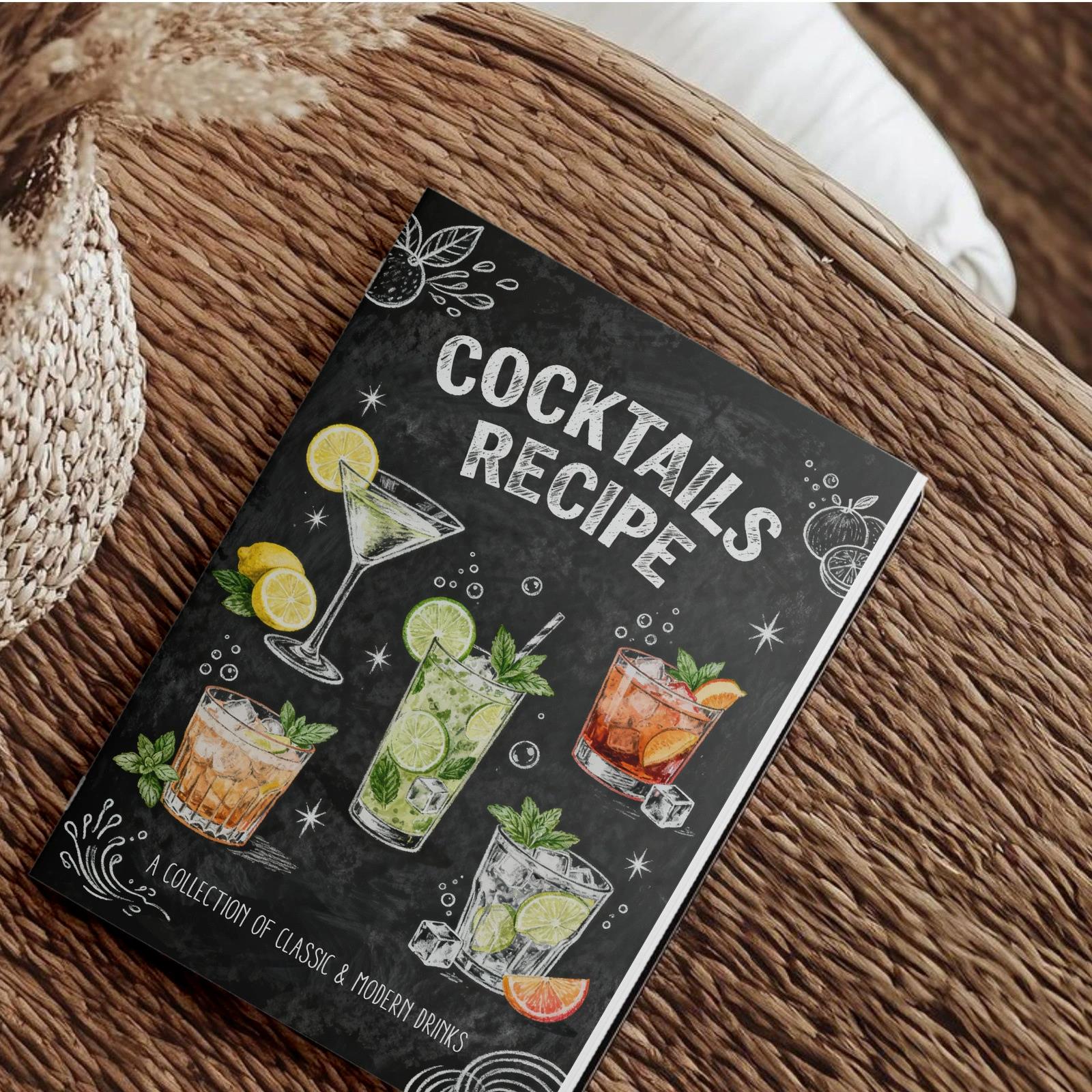 クラシック＆モダンなカクテルレシピブック：カクテル作り初心者 - Cocktail Recipe Book のレビューと価格