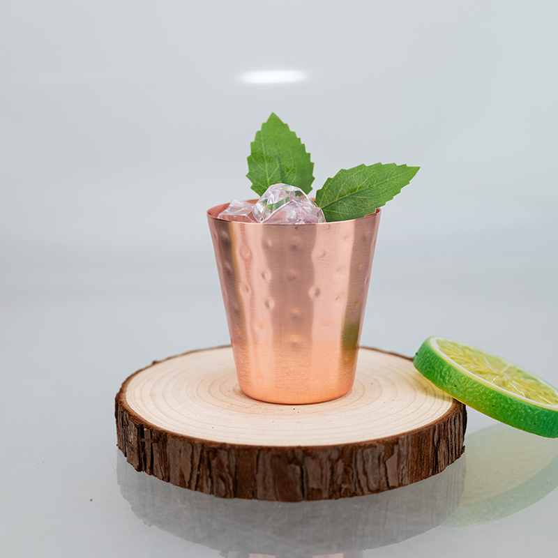 3/4個入り 新品 60ml 100%銅製カップ ミニ純銅  - Mule Copper Mug のレビューと価格