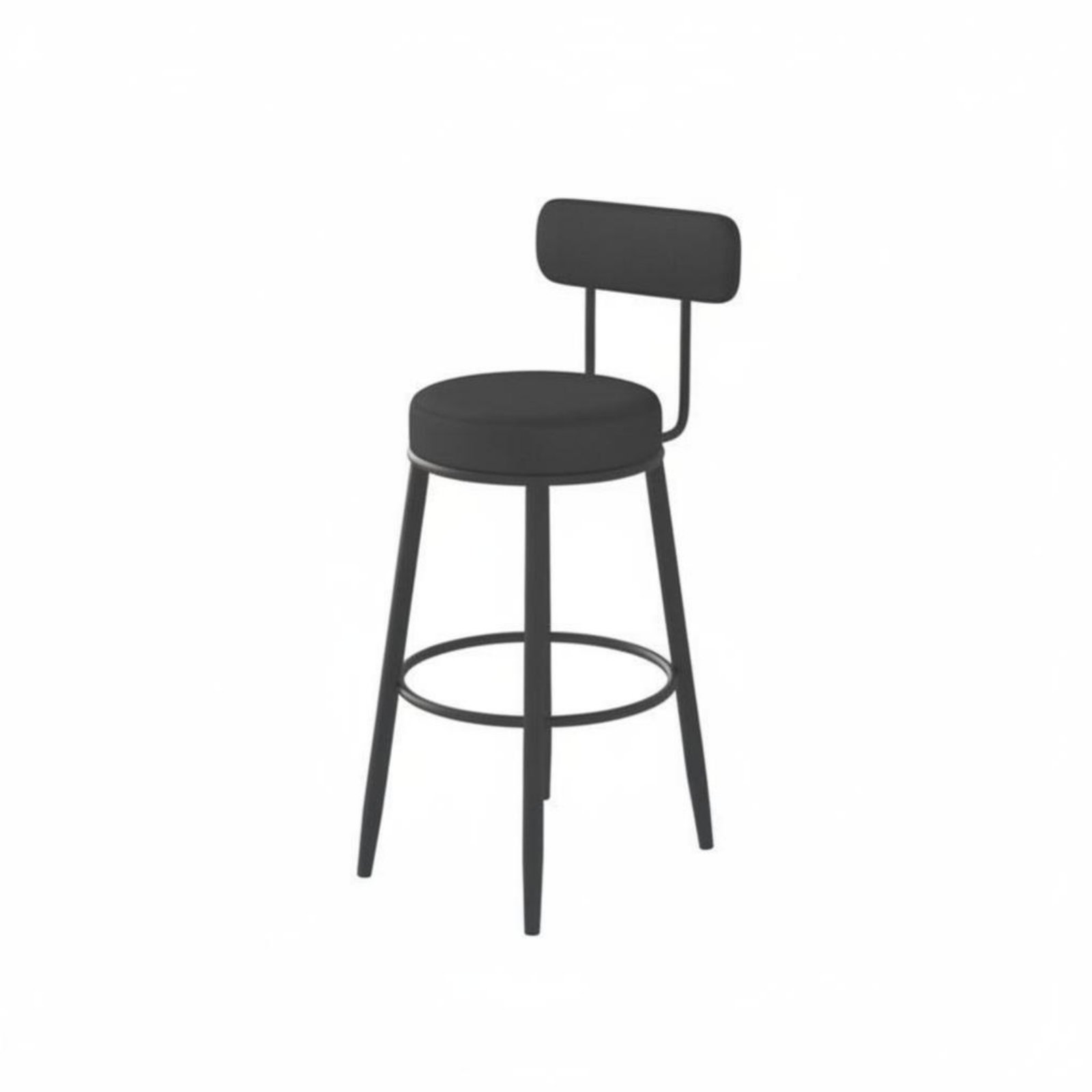 低い背もたれ付き布張りスツール ミニマリストデザインの座席家 - Home Bar Seating のレビューと価格