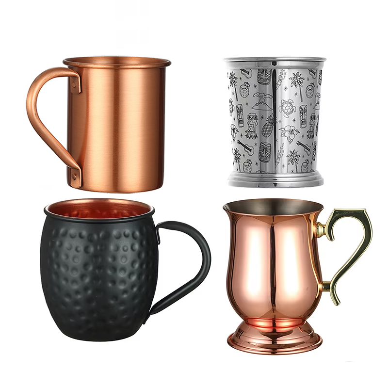 銅メッキのハンマー,ステンレス鋼のカップ,鉄カップ - Mule Copper Mug のレビューと価格