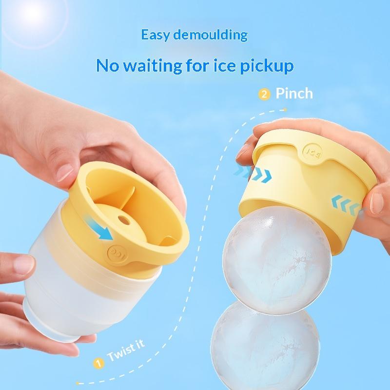 DIY アイスボールラウンドゼリー作成型カクテルドリンク球体 - Ice Mold Sphere のレビューと価格