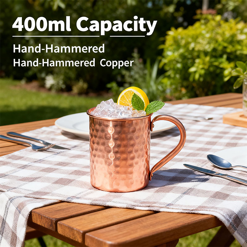 新品100%銅製カップ 純銅製 モスクワミュール用ピュアカッ - Mule Copper Mug のレビューと価格