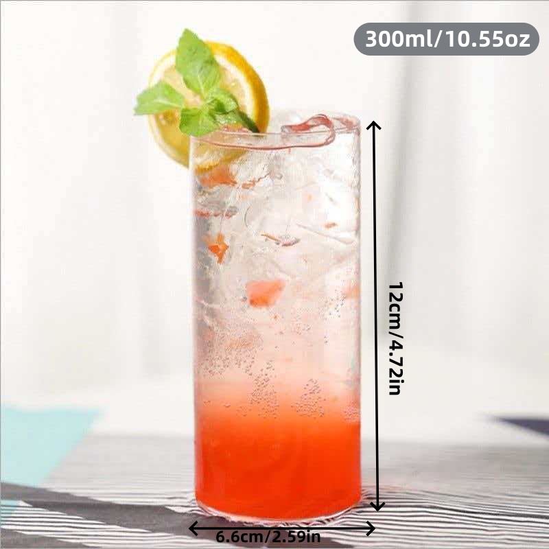 ドリンクグラス 6/12個パック 10オンス ハイボールグラ - Highball Glass Set のレビューと価格