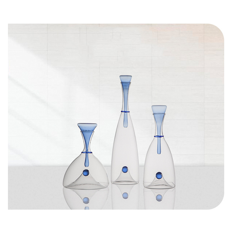 モダンミニマリストガラスデカンター、ホームバーレストラン用、 - Home Bar And Cabinet のレビューと価格