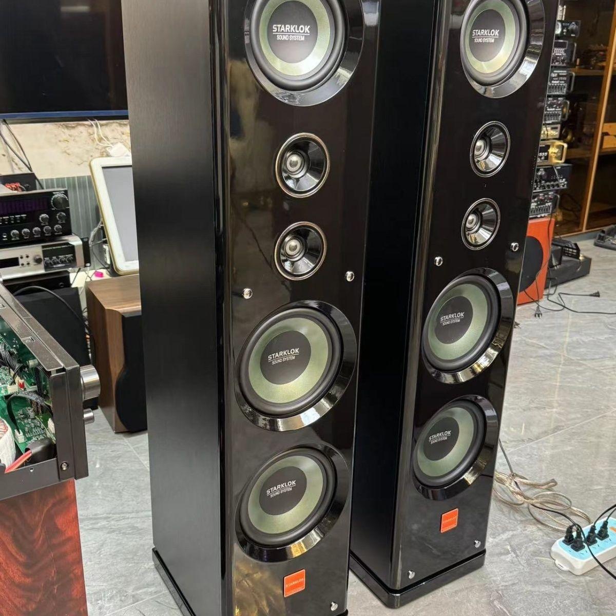 ハイエンド8インチデュアルフロアスタンディングHiFiスピー - Home Bar And Theater のレビューと価格