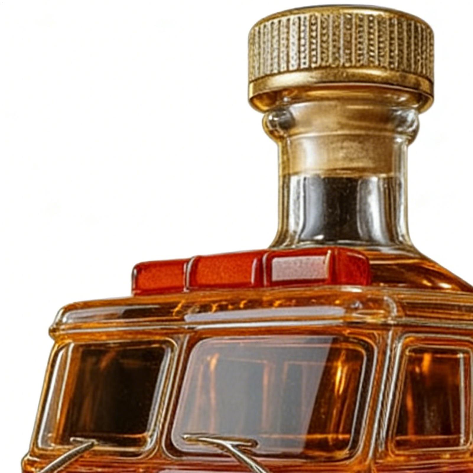 ウイスキーボトル 300ml 消防車型ボトル ガラス製ウイス - Home Bar And Cabinet のレビューと価格