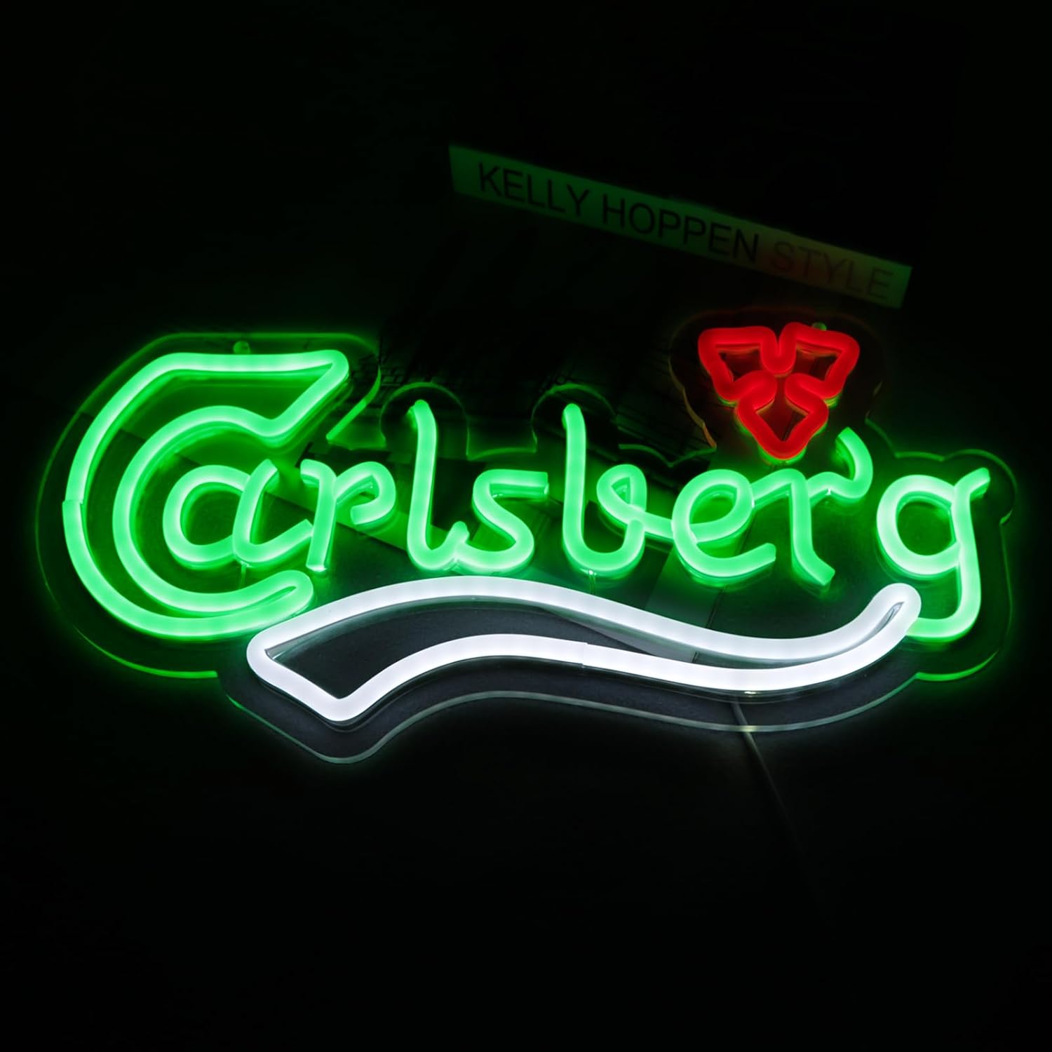ビールネオンサインビジネスUSB LEDライトティキバーガー - Home Bar Signs のレビューと価格