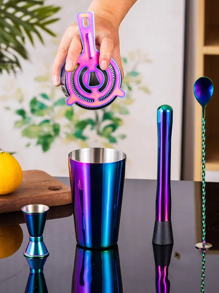 ステンレス鋼トーンカクテルシェーカーバーセット,バーテンダー - Boston Shaker Set のレビューと価格