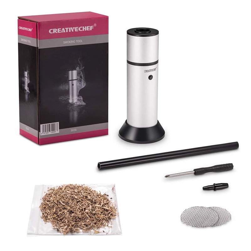 ポータブル分子フードジェネレータースモークセット、スモークガ - Smoking Gun Kit のレビューと価格