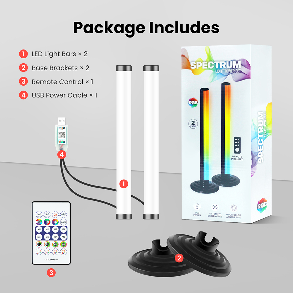 5VスマートLEDコーナーフロアランプRGB音楽同期Blue - Home Bar And Theater のレビューと価格