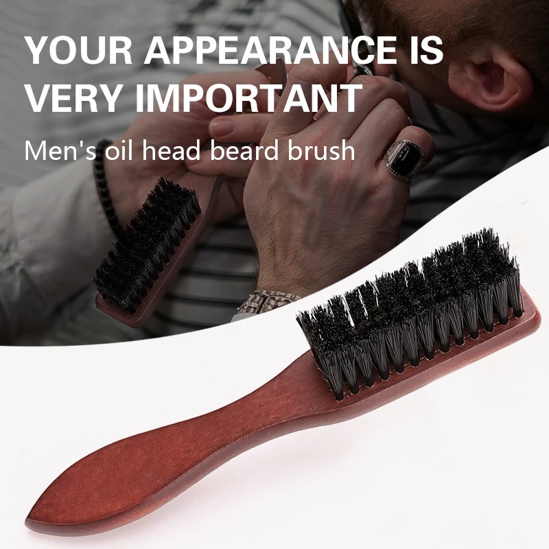 理髪プロフェッショナル木製ハンドル猪毛クリーニングブラシソフ - Home Barbershop のレビューと価格