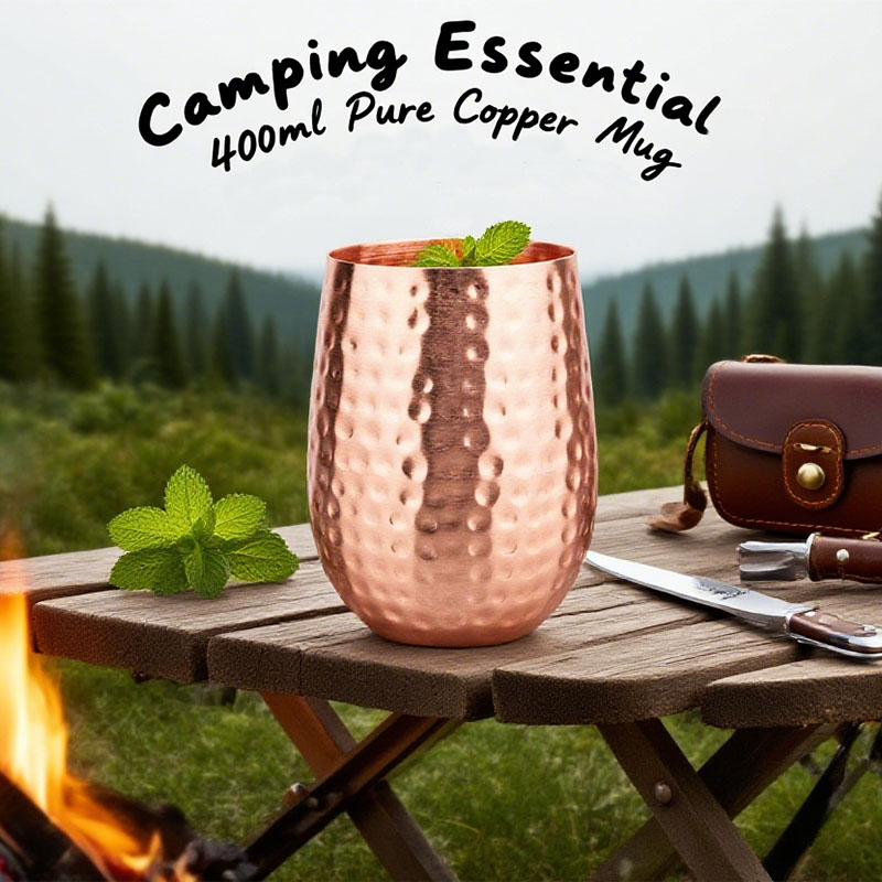 100%銅製モスクワミュールマグ、耐久性のある銅製ビールマグ - Mule Copper Mug のレビューと価格