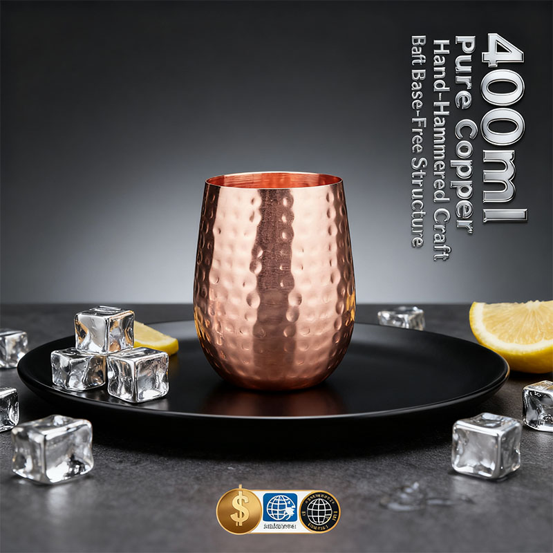 100%銅製モスクワミュールマグ、耐久性のある銅製ビールマグ - Mule Copper Mug のレビューと価格