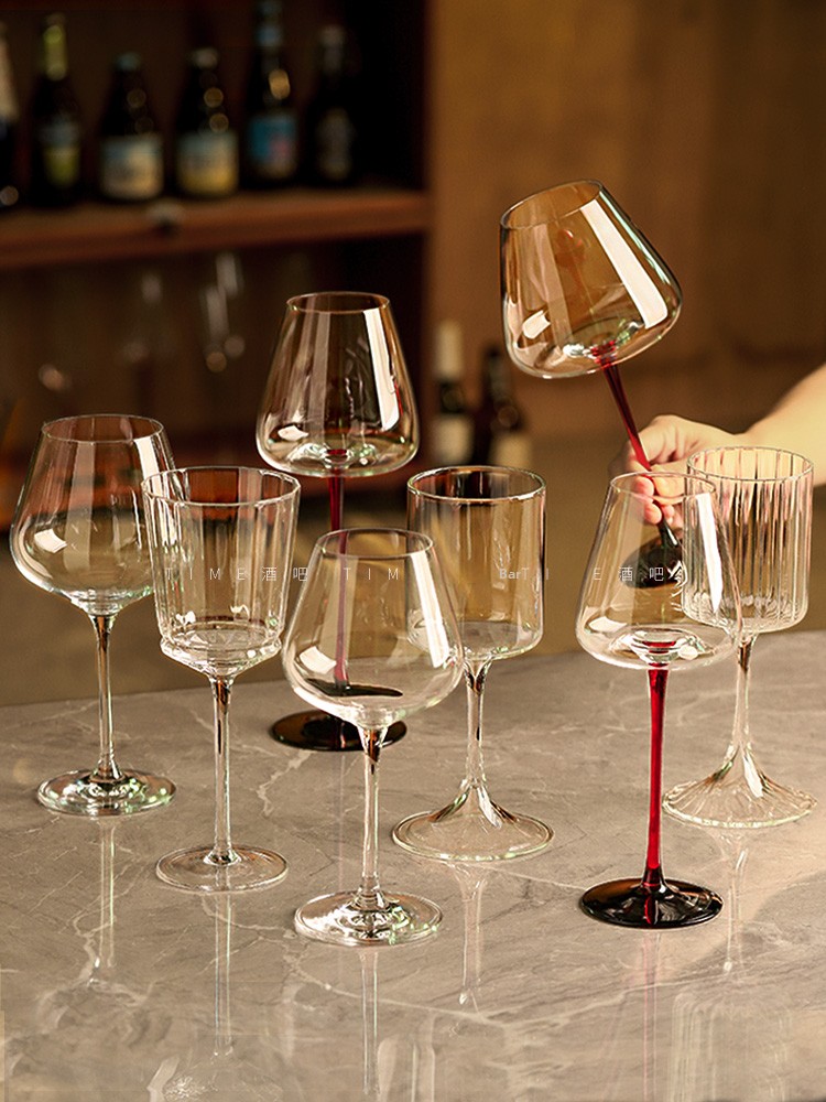 ヨーロッパスタイルのガラス製ハイボール赤ワイングラス6個セッ - Highball Glass Set のレビューと価格