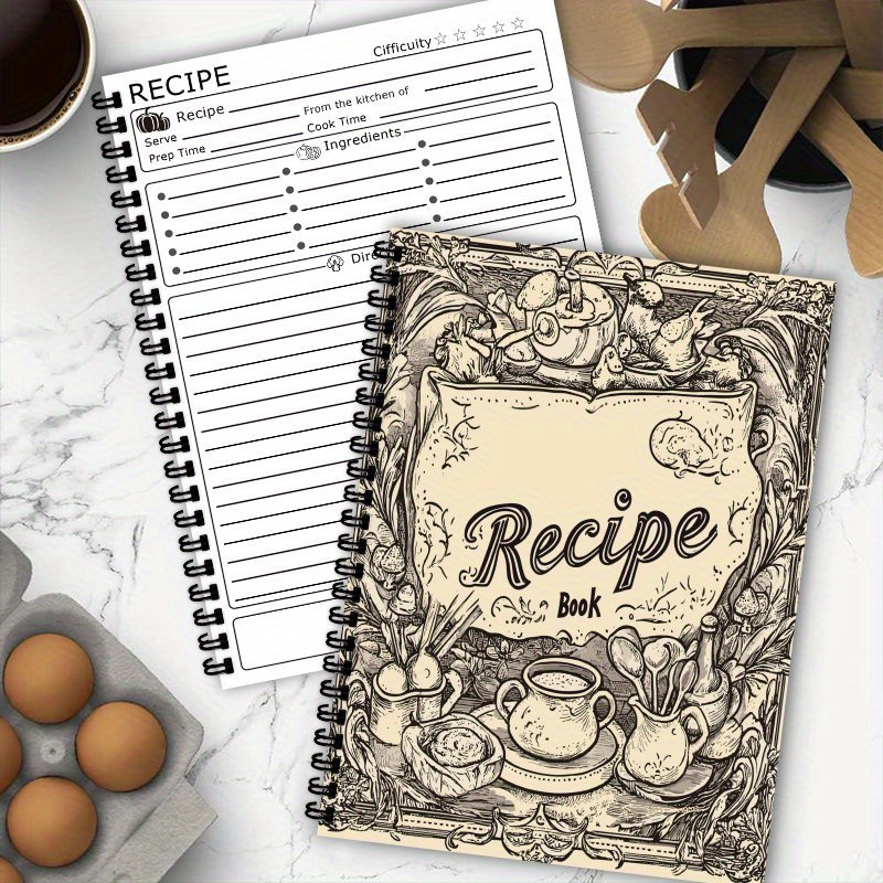 A5サイズのパーソナライズされたレシピブック、プランナー、ユ - Cocktail Recipe Book のレビューと価格
