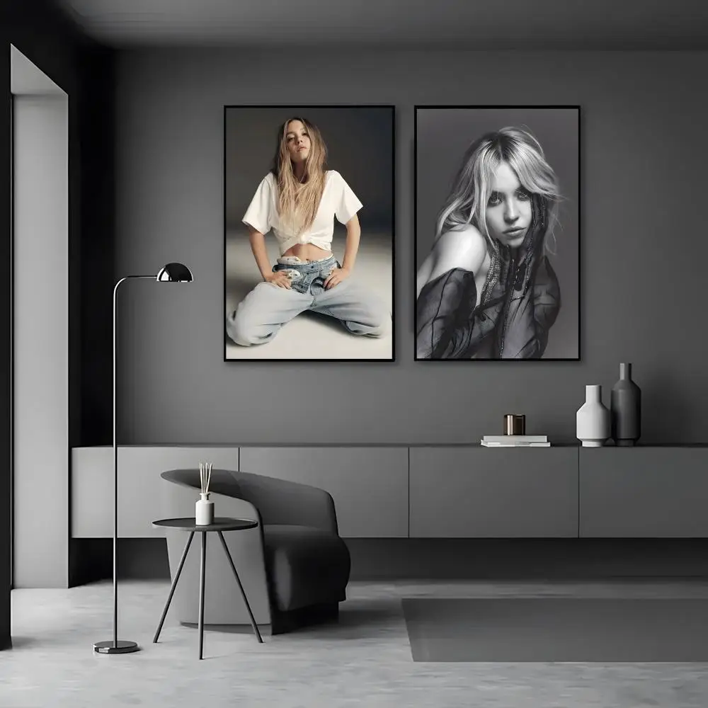 S-Sydney Sweeney ポスター 高品質のヴィンテ - Home Bar Sydney のレビューと価格