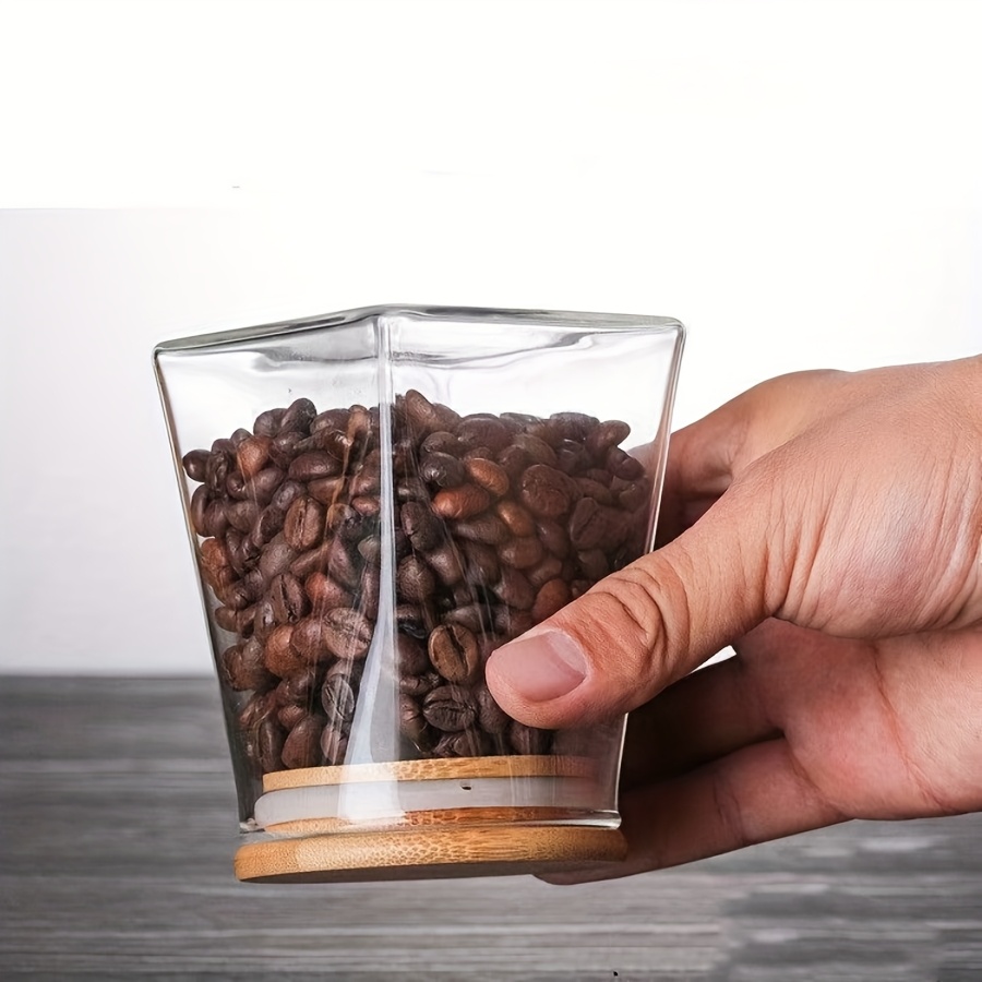 4 個のガラス保存瓶セット高ホウケイ酸ガラスキャニスター食品 - Highball Glass Set のレビューと価格