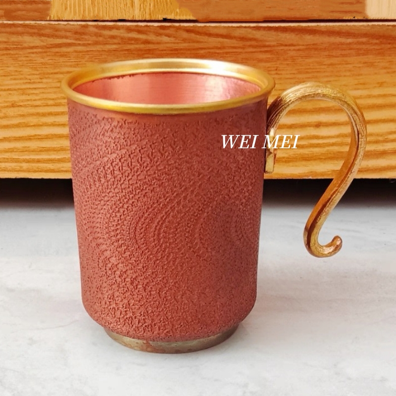 手作りヴィンテージ純銅製ミニコーヒーマグ、厚底モスクワウォー - Mule Copper Mug のレビューと価格