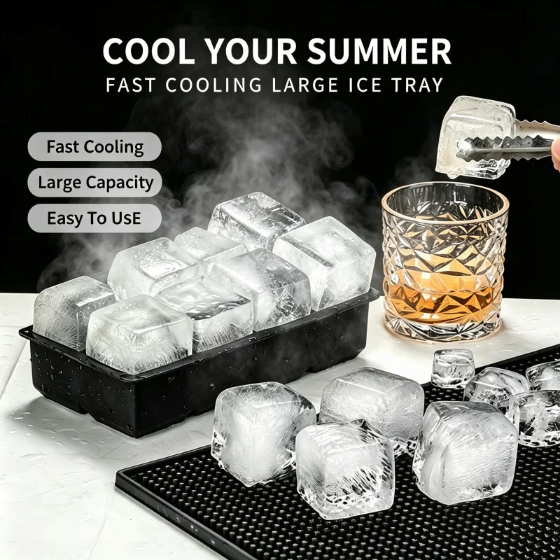 6個取りの氷球型、食品グレードシリコン製、BPAフリー、漏れ - Ice Mold Sphere のレビューと価格