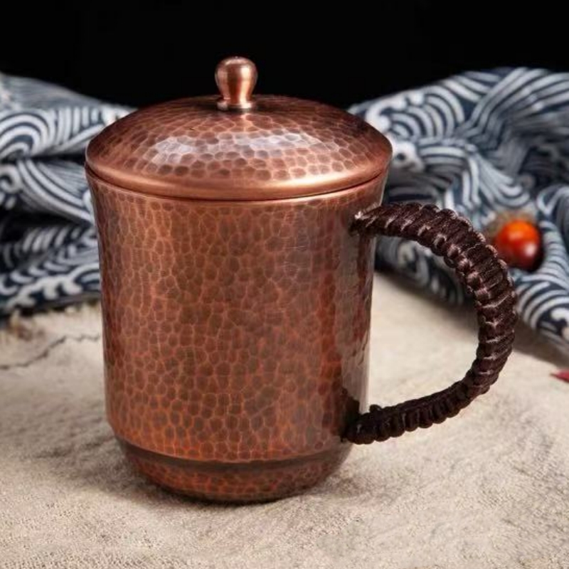 ヴィンテージ純銅コーヒーカップ、蓋付きマグモスクワミュールタ - Mule Copper Mug のレビューと価格