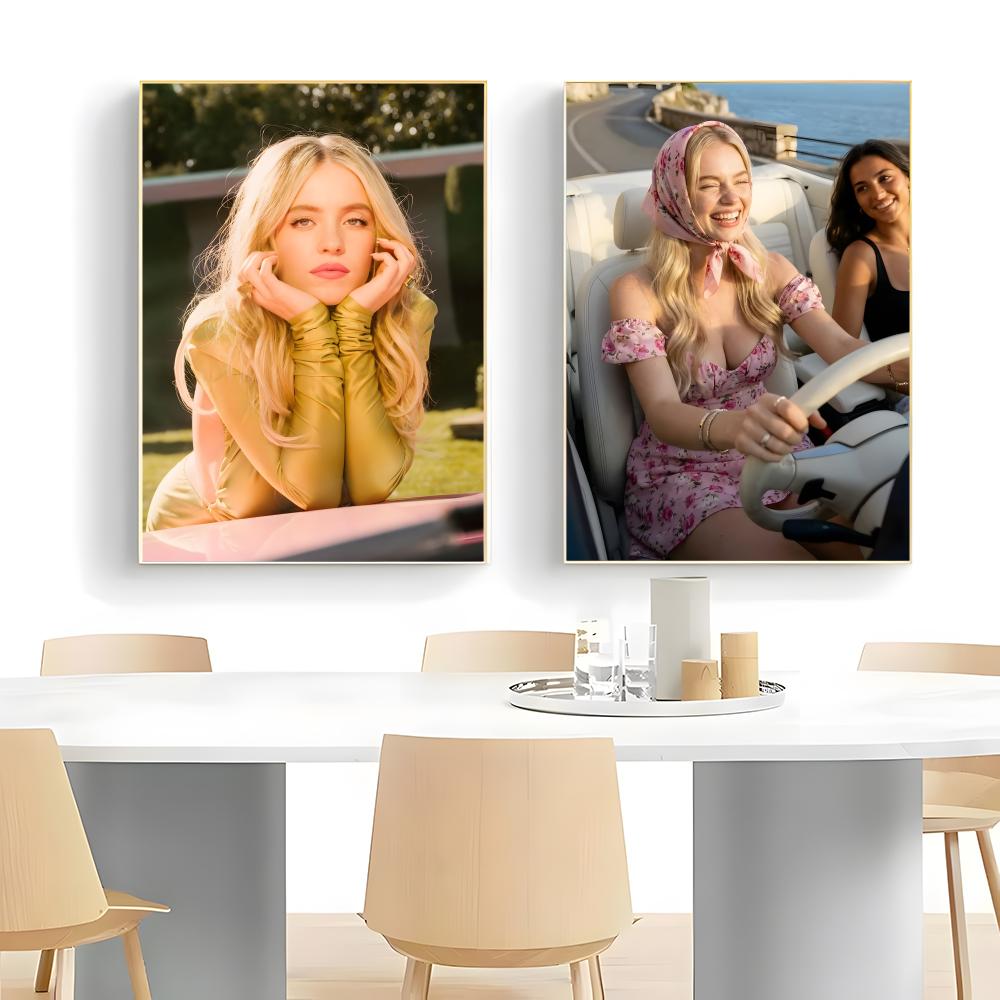 セレブ S-シドニー・スウィーニー ポスター ウォールアート - Home Bar Sydney のレビューと価格