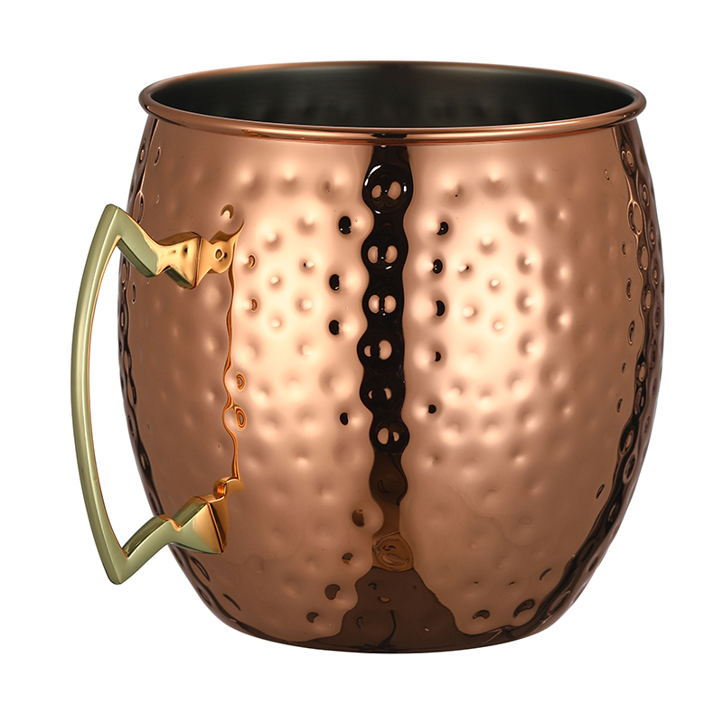 巨大な槌で打たれたモスカウミュール、メガマグ、アイスバケット - Mule Copper Mug のレビューと価格