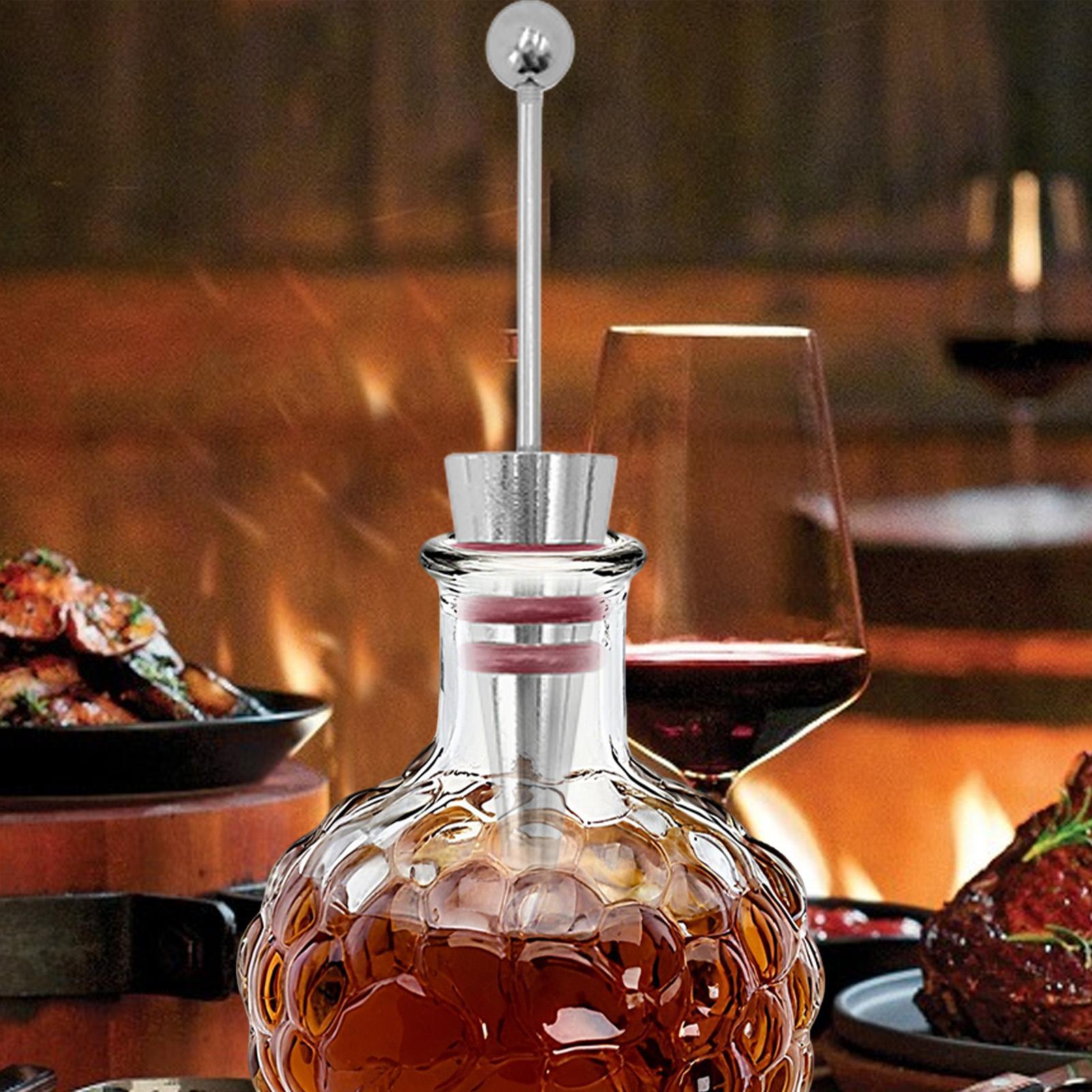 ワインストッパー 合金シリコン 再利用可能 家庭用品 ワイン - Home Bar Supplies のレビューと価格